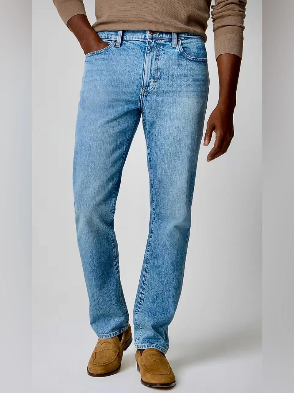 J. Crew Men’s Straight-fit Jean in Vintage Stretch  - CT931 - 36x32 - NWT